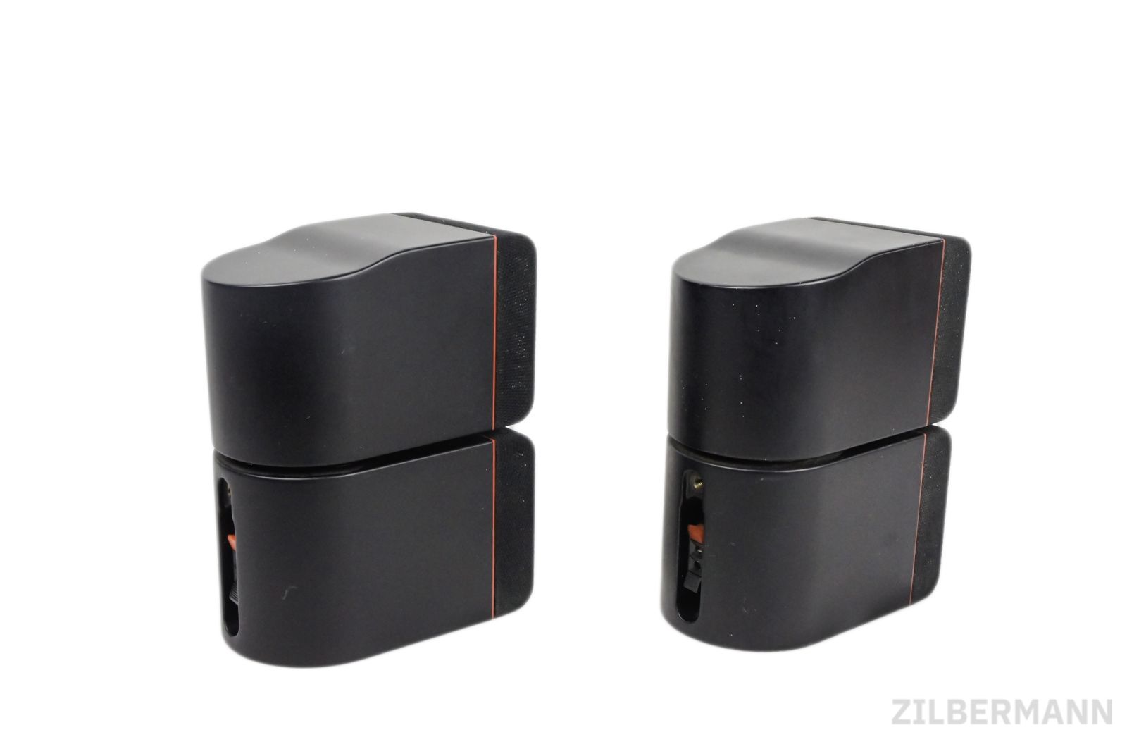 2x_Bose_Doppelcubes_Lautsprecher_Boxen_Series_II_mit_roten_Rand_04