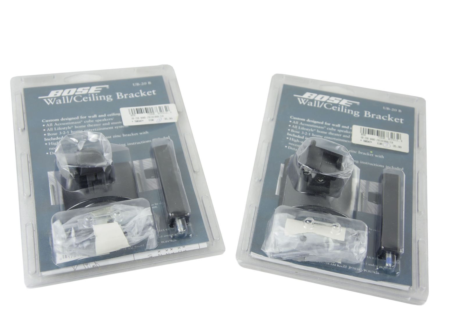 2x_Bose_UB-20_B_Wandhalterungen