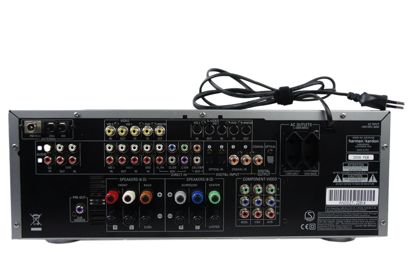Harman_Kardon_AVR-135_Dolby_Digital_DTS_6.1_Receiver_05