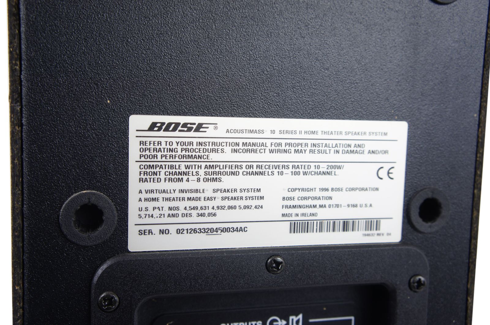 Bose_Acoustimass_10_Series_II_5.1_Subwoofer_inkl_Kabeln_05