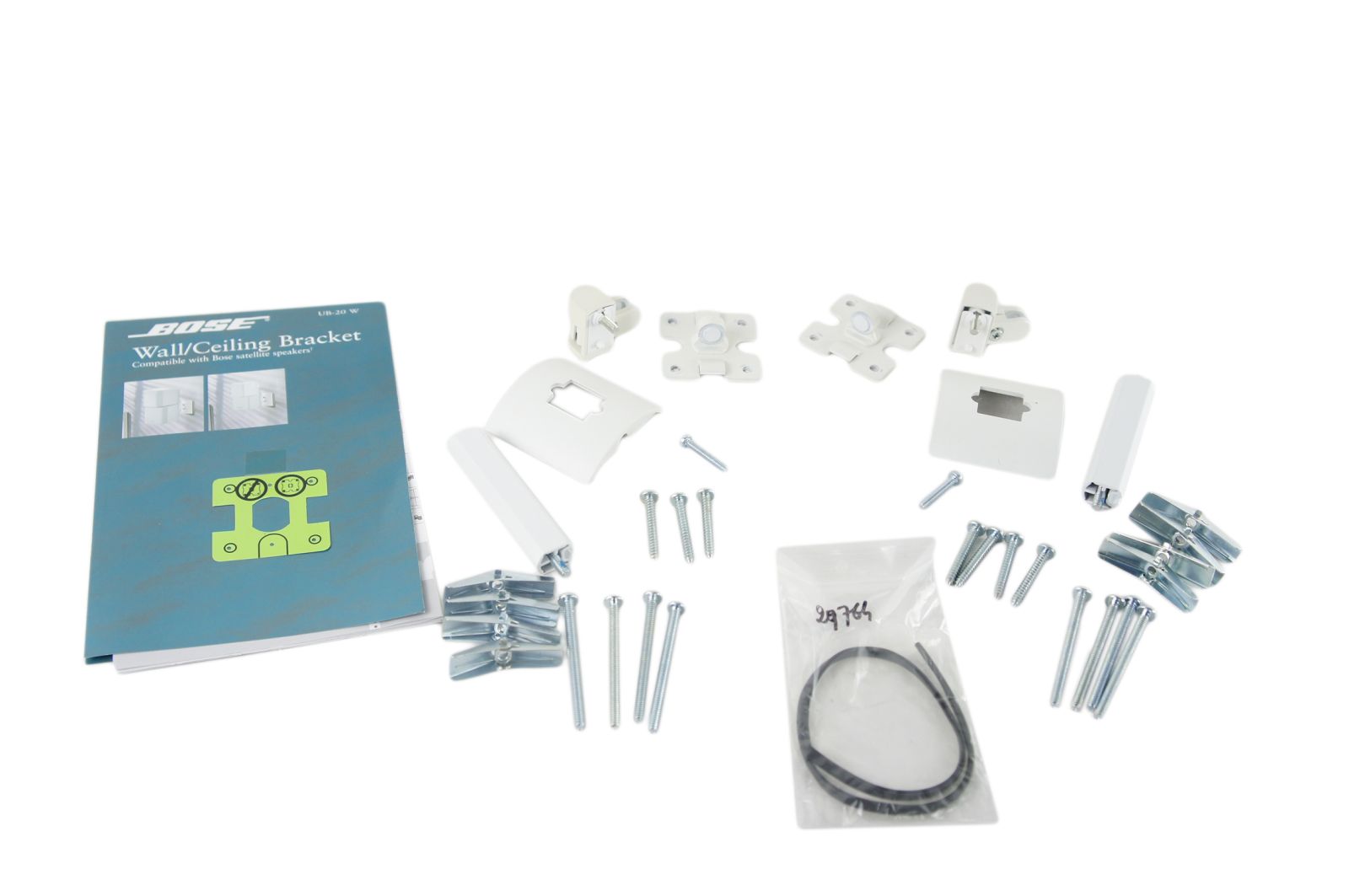2x_Bose_UB-20_W_Wandhalterungen_Weiss