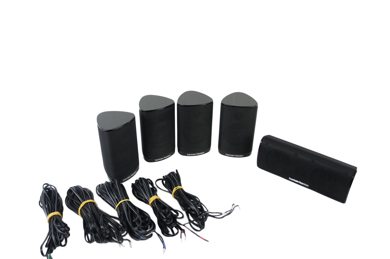 5x_Harman_Kardon_SAT-TS15_Lautsprecher_Boxen_Schwarz