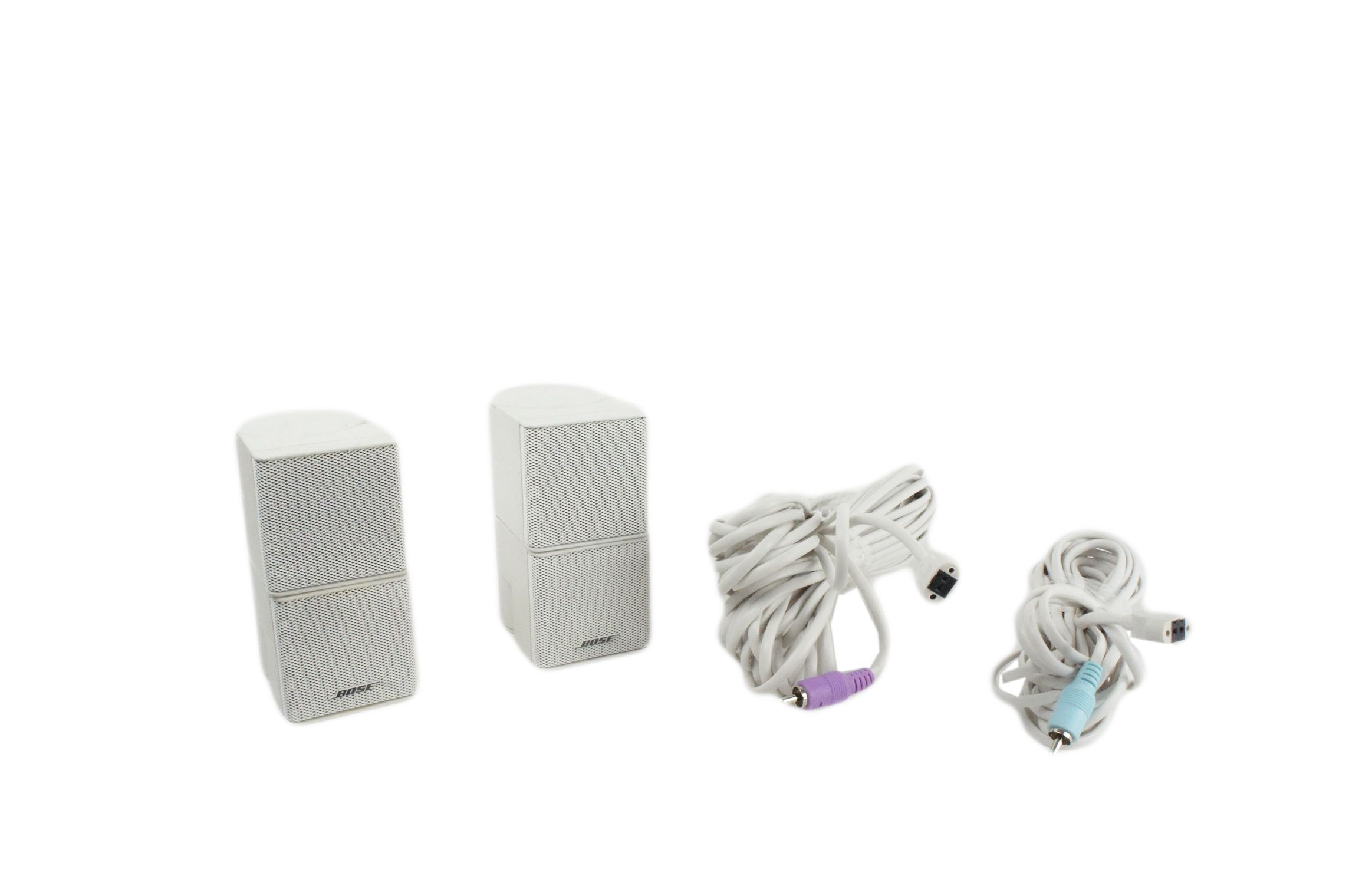 2x_Bose_Lifestyle_Jewelcubes_Lautsprecher_Weiss