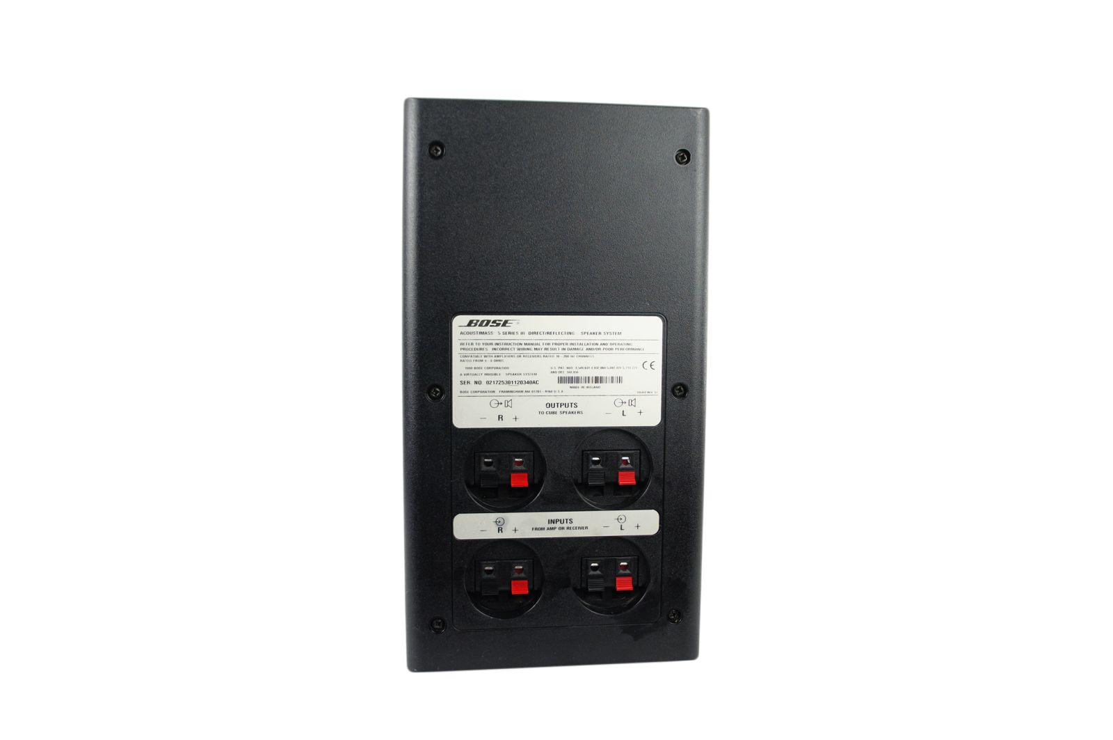 Bose_Acoustimass_5_series_III_Powered_Subwoofer_Aktiv_03