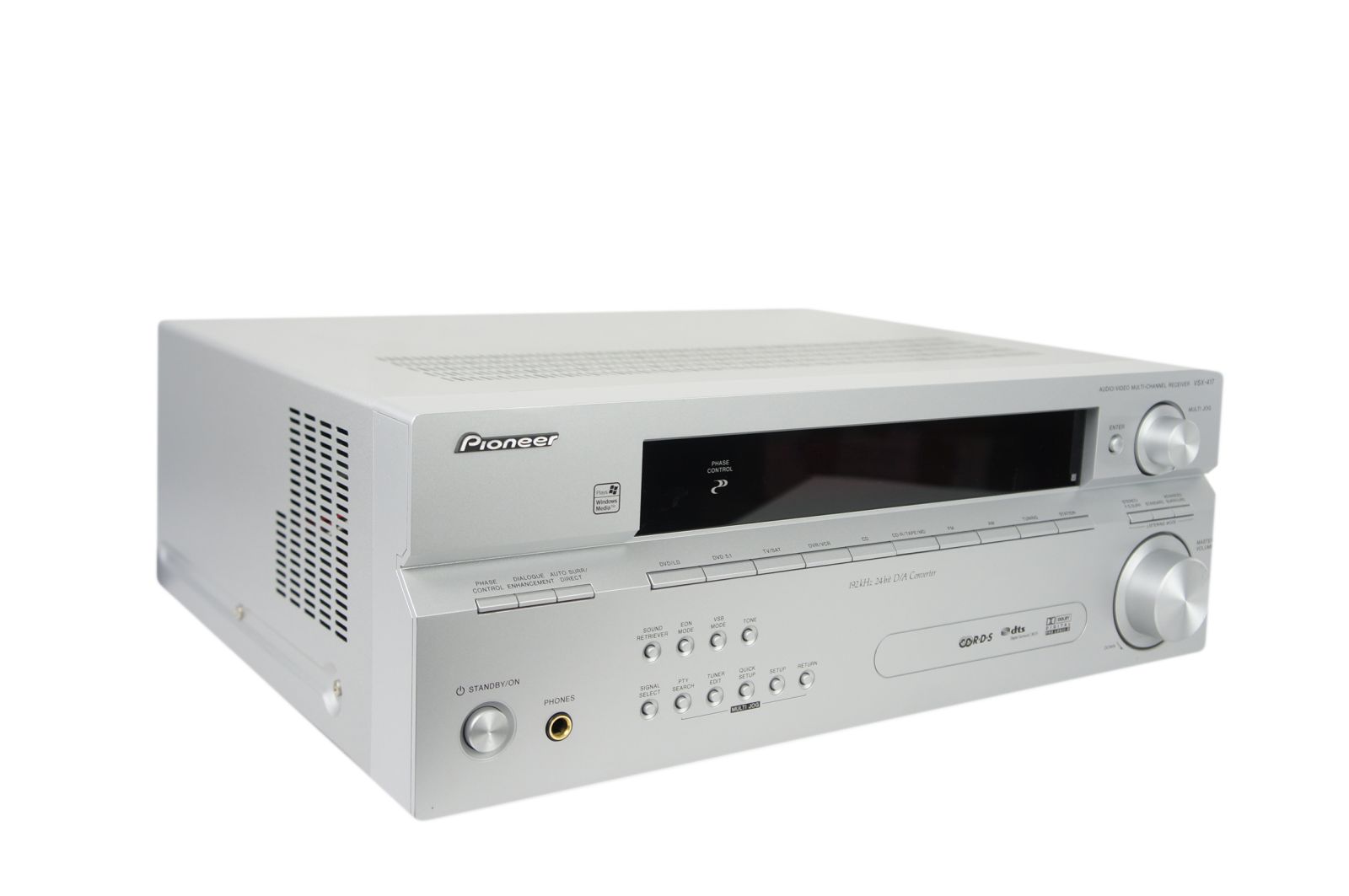 Pioneer_VSX-417_Dolby_Digital_AV_Receiver_silber_04