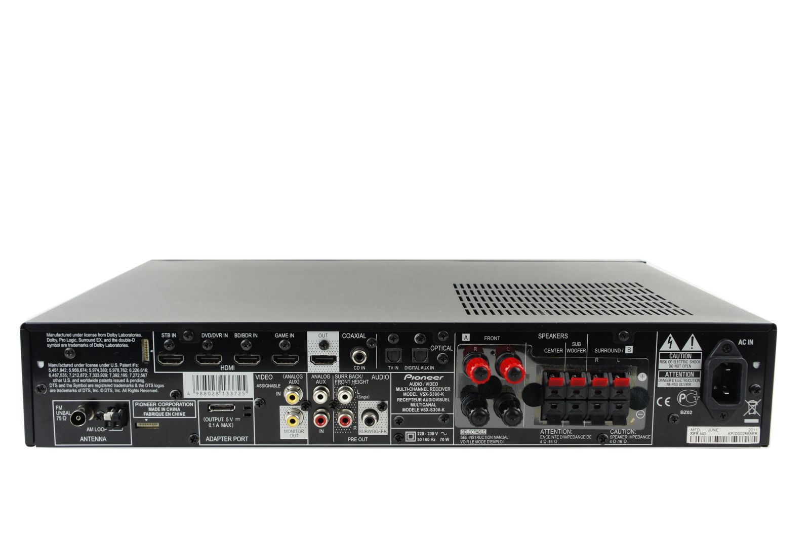Pioneer_Slimline_VSX-S300-K_Mehrkanal-Receiver_04