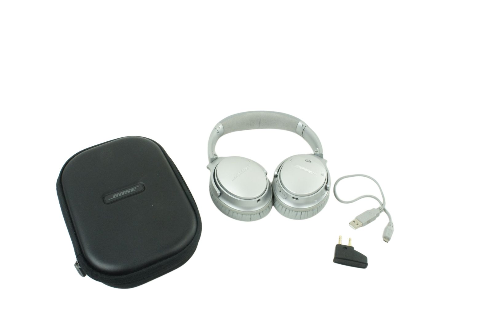 Bose_QuietComfort_35_QC35_Kopfhorer_Silber_mit_Tasche