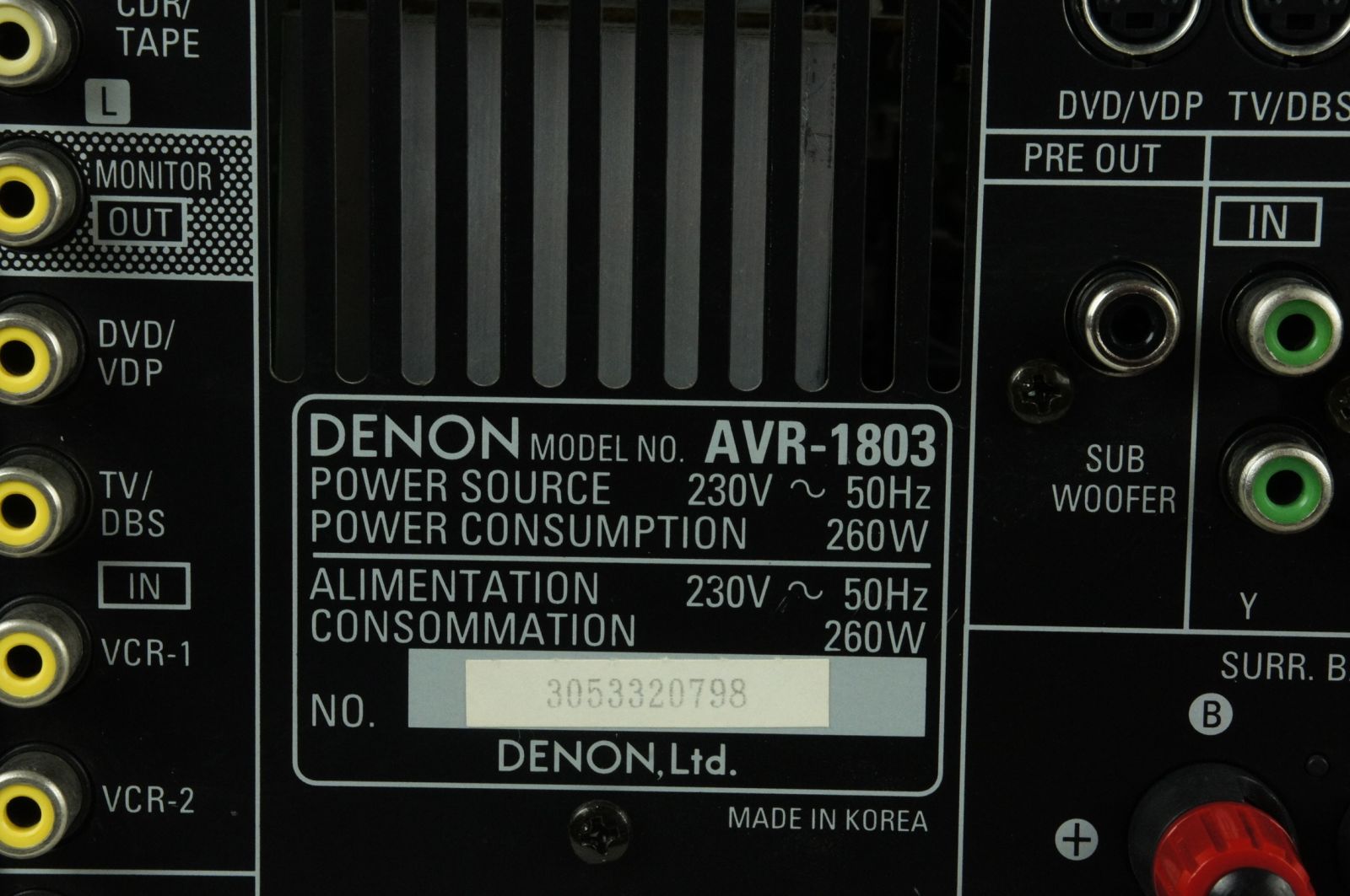 Denon_AVR-1803_6.1_Dolby_Digital_DTS_AV-Receiver_Schwarz_07