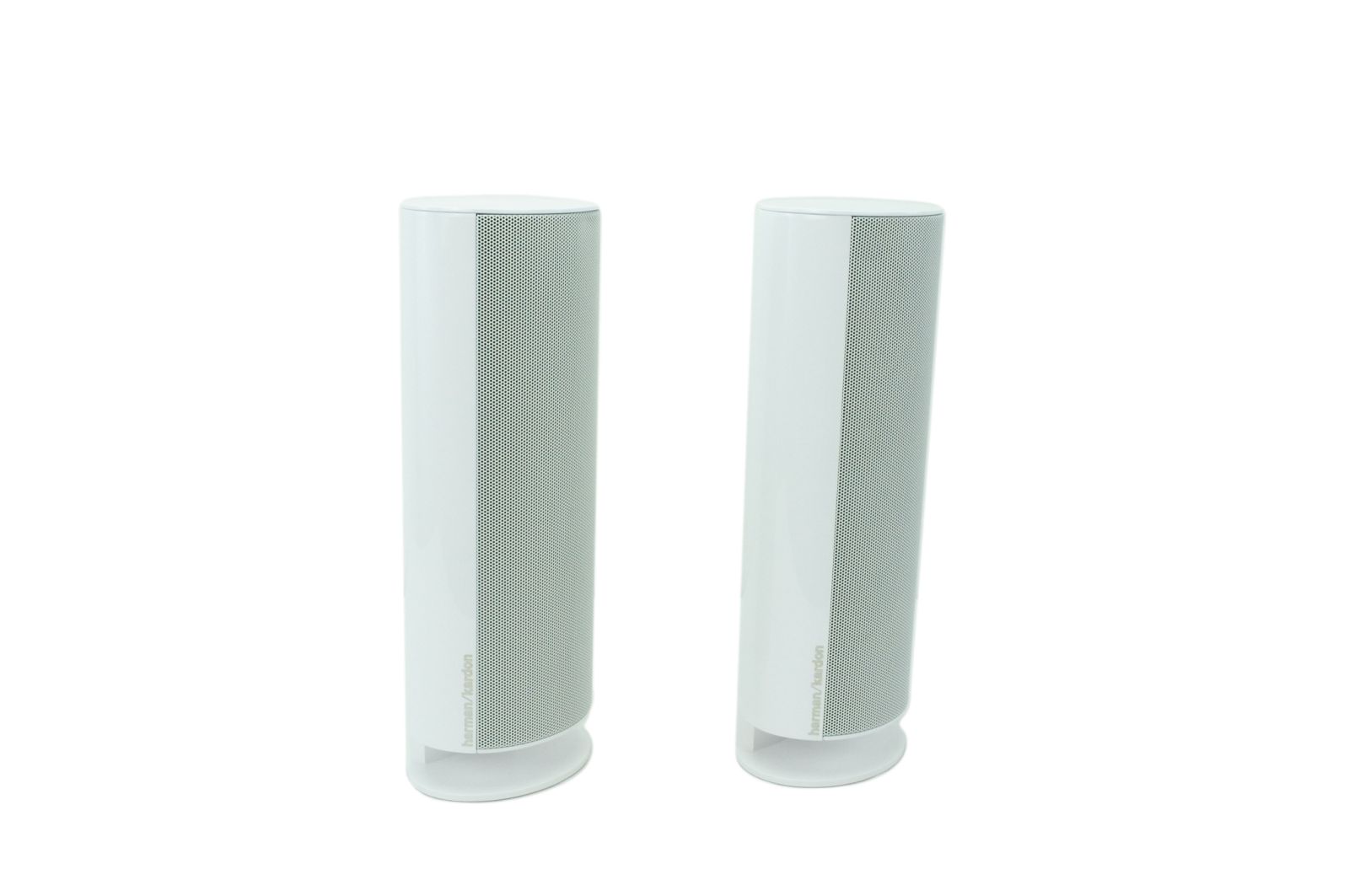 2x_Harman_Kardon_SAT-TS60_Lautsprecher_Boxen_Weiss