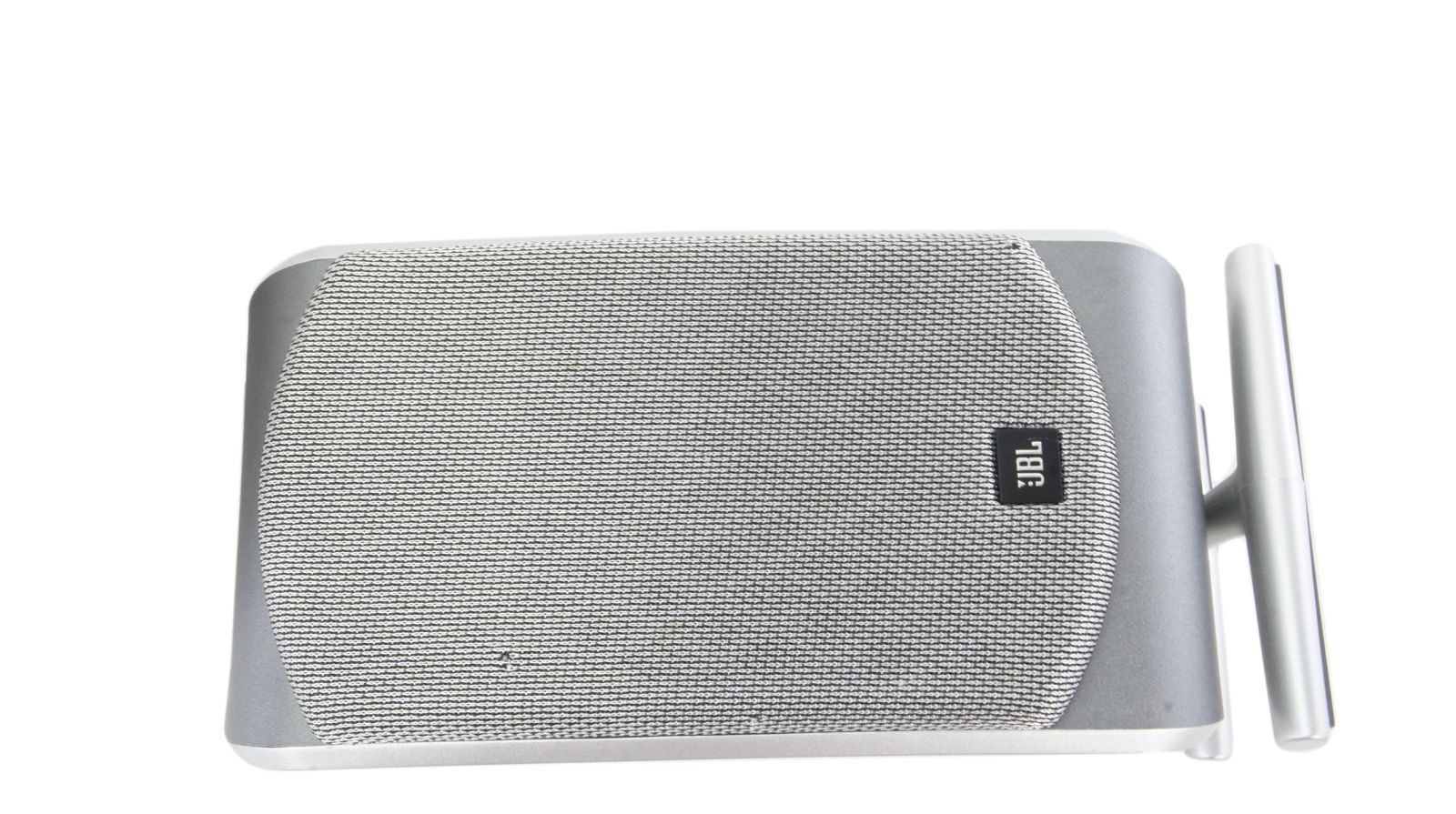 2x_JBL_SCS_200_SAT_Lautsprecher_Boxen_Silber_mit_Tischstander_06
